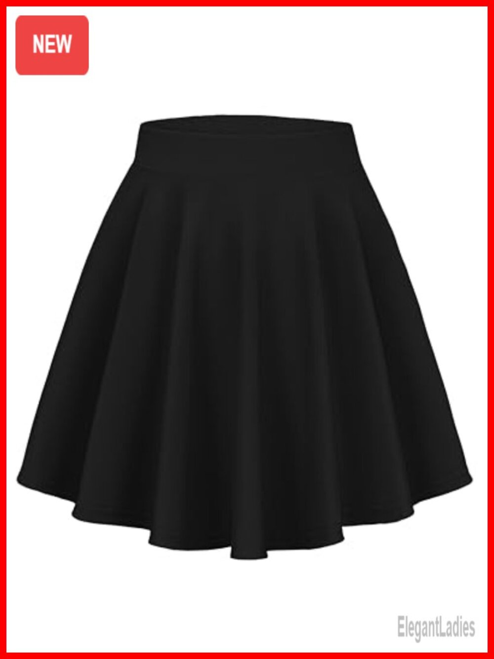 Women's Pleated Mini Skirt High Waisted A-Line Flowy Casual Summer Skirt